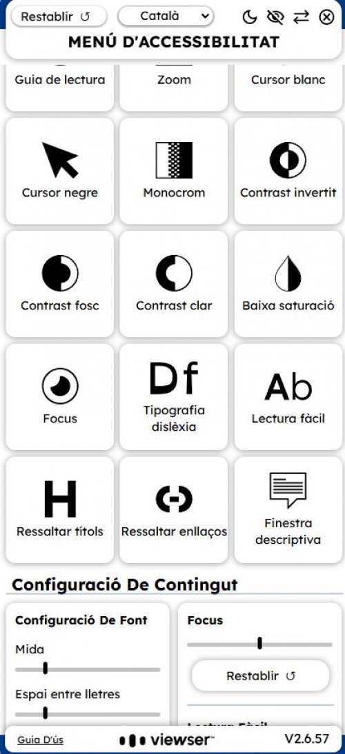 El Port de Tarragona estrena un nou espai web per facilitar l’accessibilitat digital a tots els col·lectius
